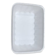 Meat Trays, #42K, 8.75 x 6.32 x 2.25, White, Foam, 252/Carton