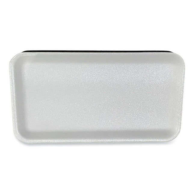 Meat Trays, #10S, 10.93 x 5.75 x 0.63, White, Foam, 500/Carton
