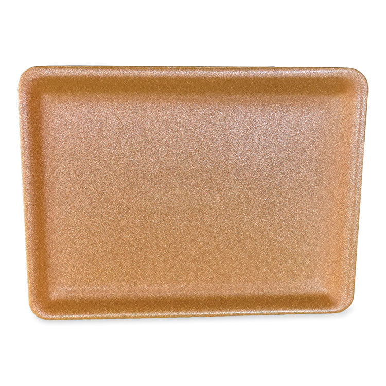 Meat Trays, #9P, 12.25 x 9.25 x 0.62, Yellow, Foam, 200/Carton