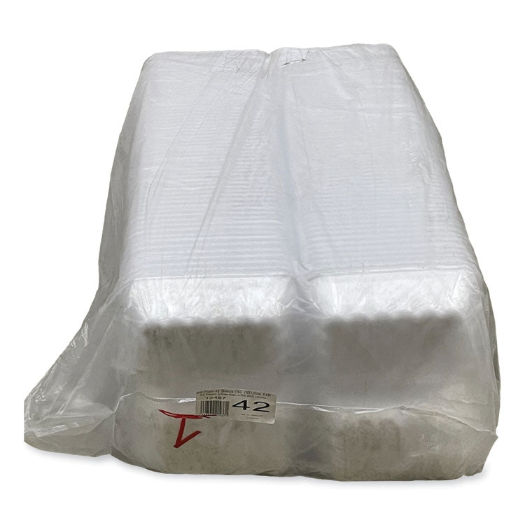 Meat Trays, #42K, 8.75 x 6.32 x 2.25, White, Foam, 252/Carton