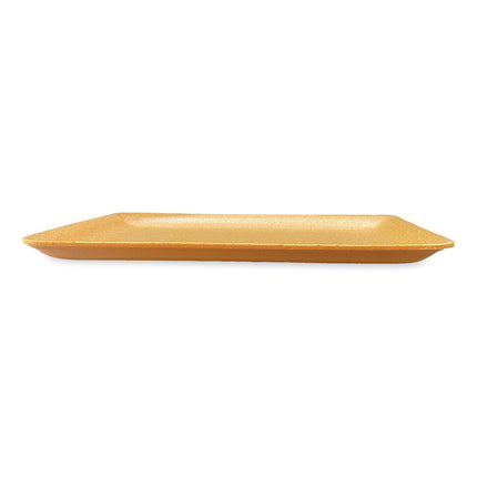 Meat Trays, #9P, 12.25 x 9.25 x 0.62, Yellow, Foam, 200/Carton