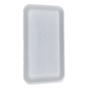 Meat Trays, #1525, 14.5 x 8 x 0.75, White, Foam, 250/Carton
