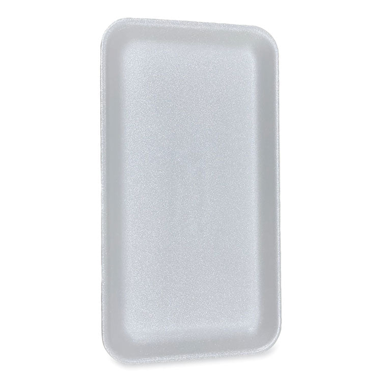 Meat Trays, #1525, 14.5 x 8 x 0.75, White, Foam, 250/Carton