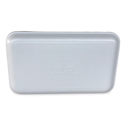 Meat Trays, #16S, 11.63 x 7.25 x 0.54, White, Foam, 250/Carton