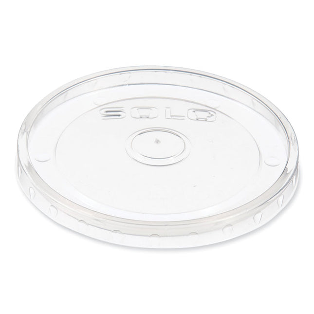 Polypropylene Vented Food Container Lids, For 6 oz to 8 oz Food Containers, Clear, Plastic, 1,000/Carton