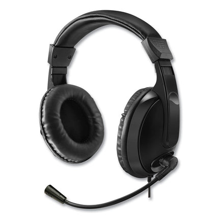 Xtream H5 Binaural Over The Head Multimedia Headset with Mic, Black