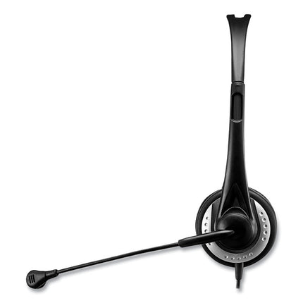 Xtream P2 Binaural Over The Head Headset with Microphone, Black