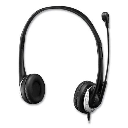 Xtream P2 Binaural Over The Head Headset with Microphone, Black