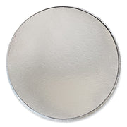 Round Aluminum To-Go Containers with Lid, 48 oz, 9" Diameter x 1.66" h, Silver, 200/Carton