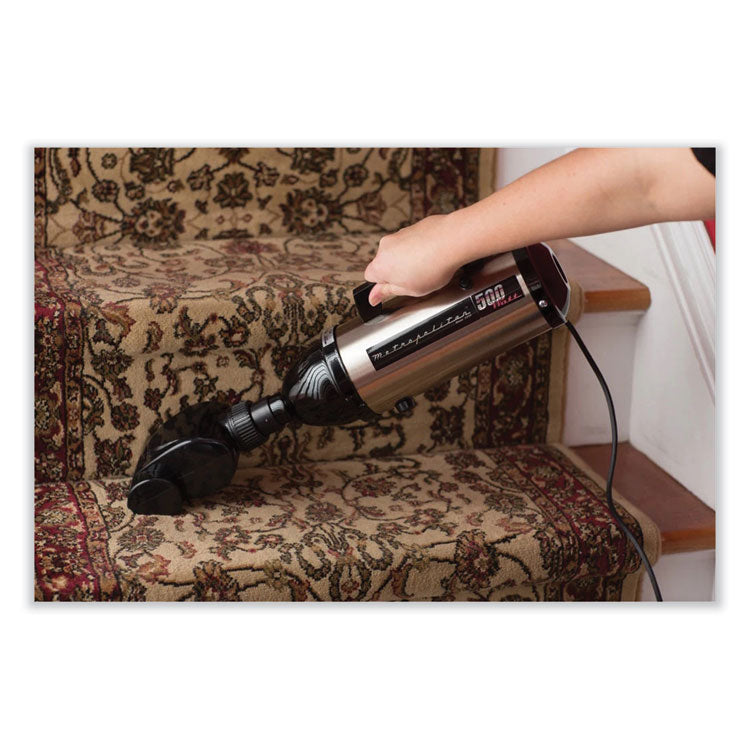 Evolution Hand Vacuum with Turbo Brush, Silver/Black