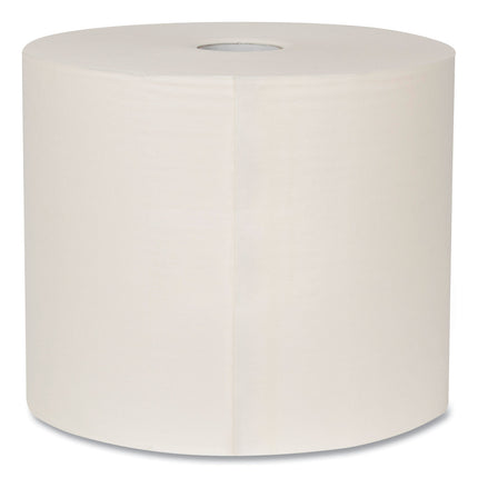 Heavy-Duty Cleaning Cloth, 1-Ply, 12.6" X 912.2 Ft, White