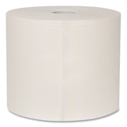 Heavy-Duty Cleaning Cloth, 1-Ply, 12.6" X 912.2 Ft, White