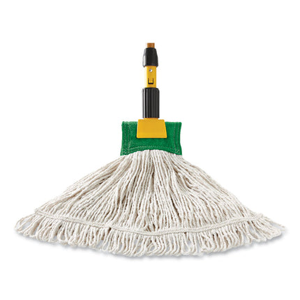 Super Stitch Blend Mop Head, Large, Cotton/synthetic, White, 6/carton