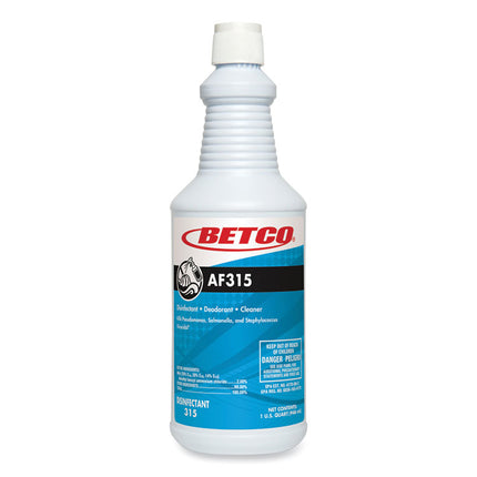 Af315 Disinfectant Cleaner, Citrus Floral Scent, 32 Oz Bottle, 12/carton