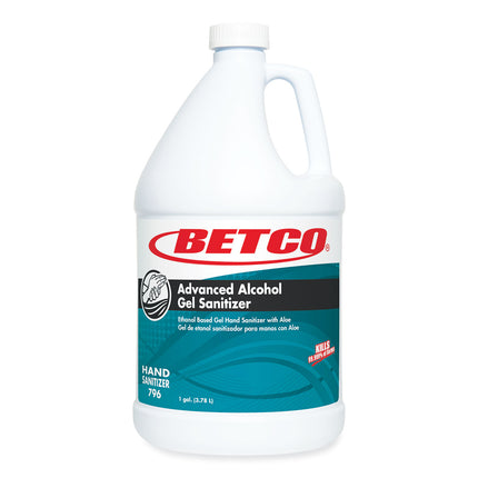 Advanced Gel Hand Sanitizer, 1 Gal Bottle, Light Fresh Scent, 4/carton
