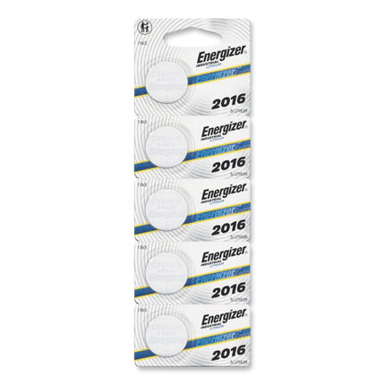 Industrial Lithium Cr2016 Coin Battery With Tear-Strip Packaging, 3 V, 100/box