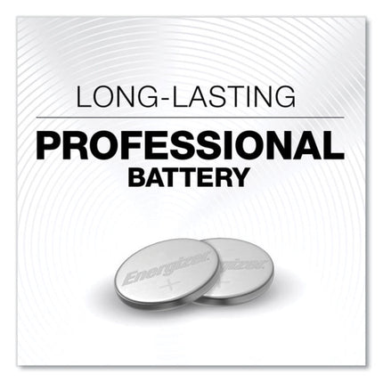 Industrial Lithium CR2032 Coin Battery with Tear-Strip Packaging, 3 V, 100/Box