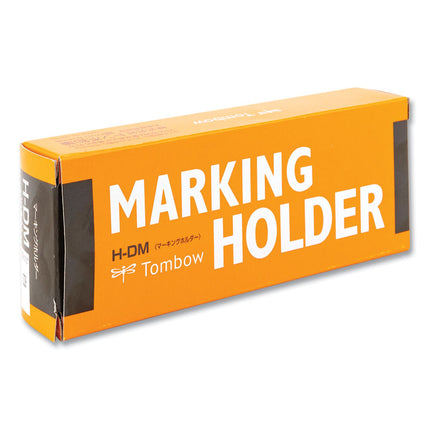 Wax-Based Marking Pencil, 4.4 Mm, White Wax, Navy Blue Barrel, 10/box