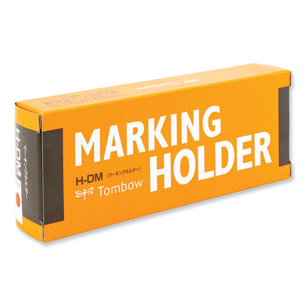 Wax-Based Marking Pencil, 4.4 Mm, Red Wax, Navy Blue Barrel, 10/box
