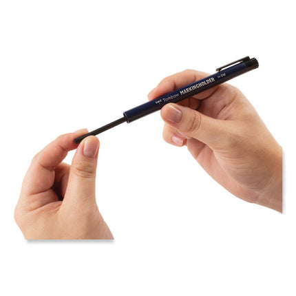 Mechanical Wax-Based Marking Pencil Refills. 4.4 Mm, Black, 10/box