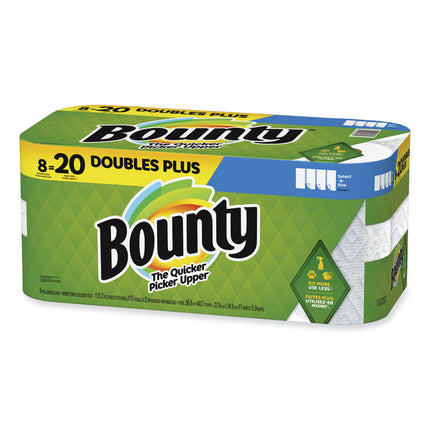 Select-a-Size Kitchen Roll Paper Towels, 2-Ply, 5.9 x 11, White, 113 Sheets/Double Plus Roll, 8 Rolls/Pack