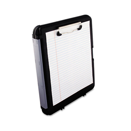 WorkMate II Storage Clipboard, 0.5" Clip Capacity, Holds 8.5 x 11 Sheets, Black/Charcoal
