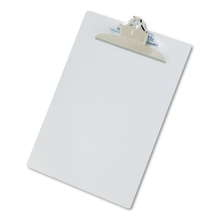 Recycled Aluminum Clipboard with High-Capacity Clip, 1" Clip Capacity, Holds 8.5 x 11 Sheets, Silver