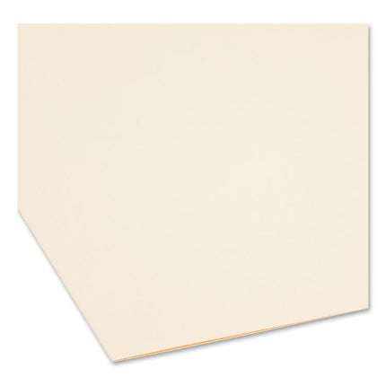 Top Tab Fastener Folders, Straight Tabs, 0.75" Expansion, 2 Fasteners, Letter Size, Manila Exterior, 50/Box