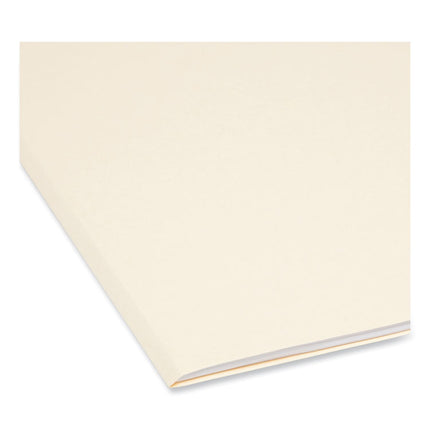 Manila File Folders, 1/2-Cut Tabs: Assorted, Legal Size, 0.75" Expansion, Manila, 100/Box