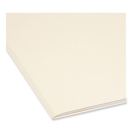 SuperTab Reinforced Guide Height Top Tab Folders, 1/3-Cut Tabs: Assorted, Legal Size, 0.75" Expansion, Manila, 100/Box