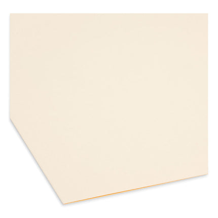 SuperTab Reinforced Guide Height Fastener Folders, 11-pt Manila, 0.75" Expansion, 2 Fasteners, Legal Size, Manila, 50/Box