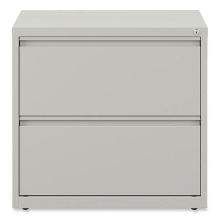 Lateral File, 2 Legal/Letter-Size File Drawers, Light Gray, 30" x 18.63" x 28"