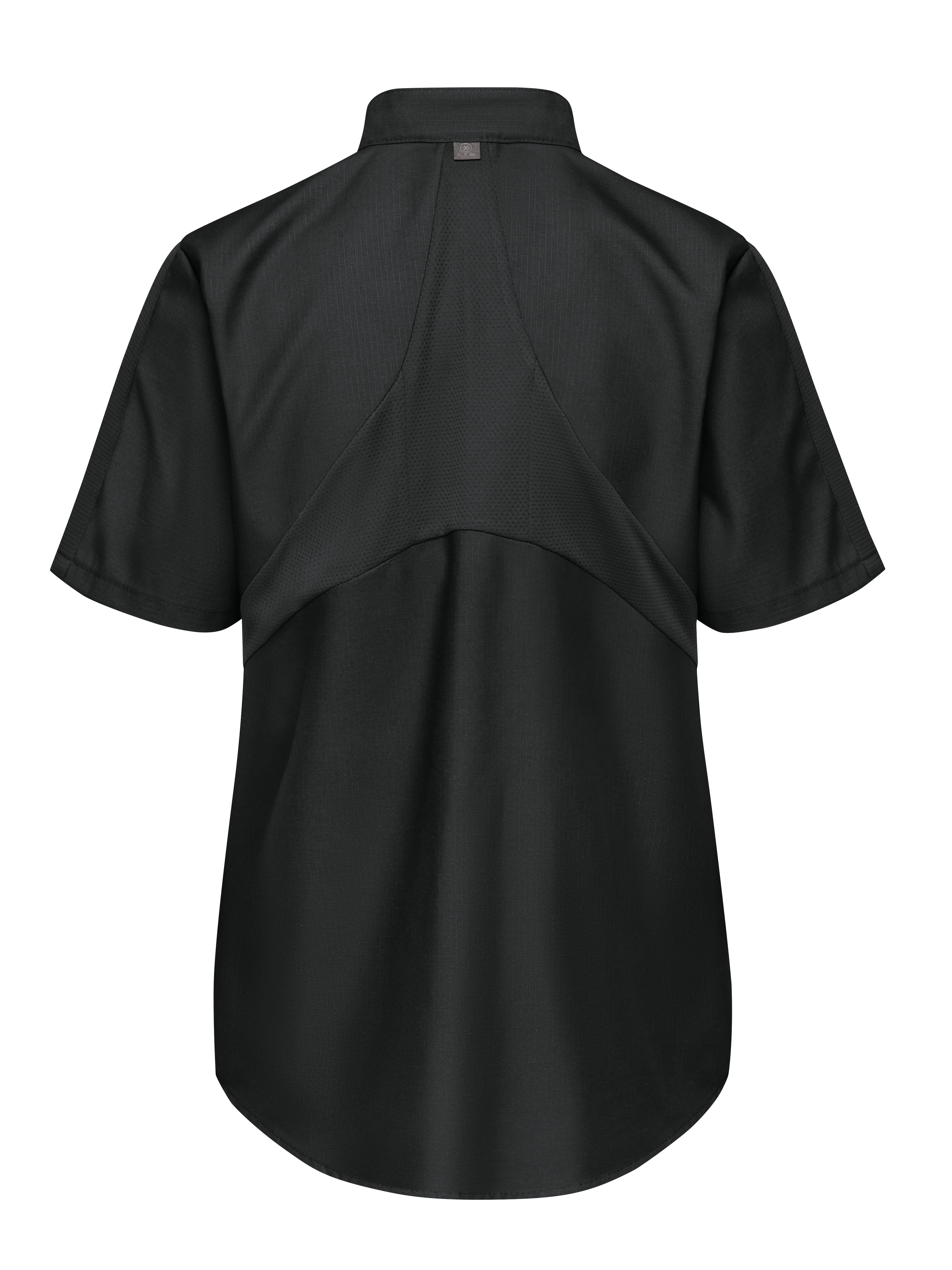 Red Kap® Women's Short Sleeve Performance Pro+ Work Shirt with OilBlok + MIMIX® / SX45BK