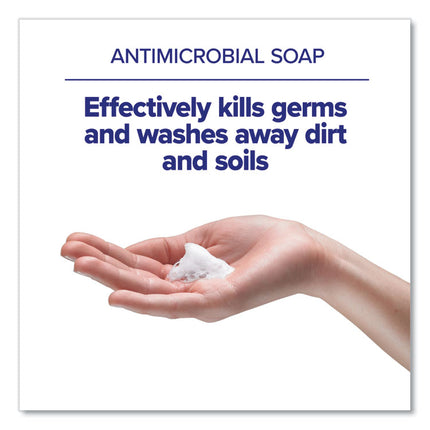Healthy Soap 2.0% CHG Antimicrobial Foam Refill for CS8 Dispensers, Fragrance-Free, 1,200 mL, 2/Carton