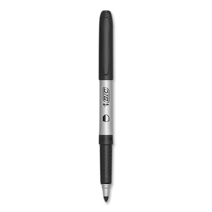 PrevaGuard Permanent Marker, Fine Bullet Tip, Black, 12/Pack