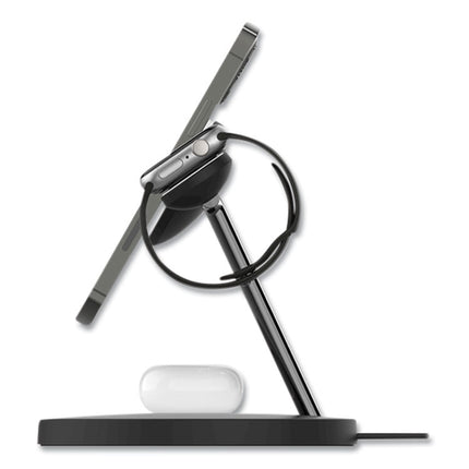 BOOST CHARGE Pro 3-in-1 Wireless Charger, 15 W, Black