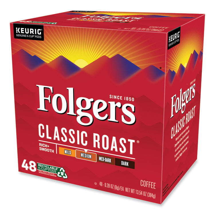 Gourmet Selections Classic Roast Coffee K-Cups, 48/Box