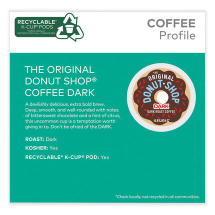 DARK K-Cups, Regular Extra Bold, 48/Box