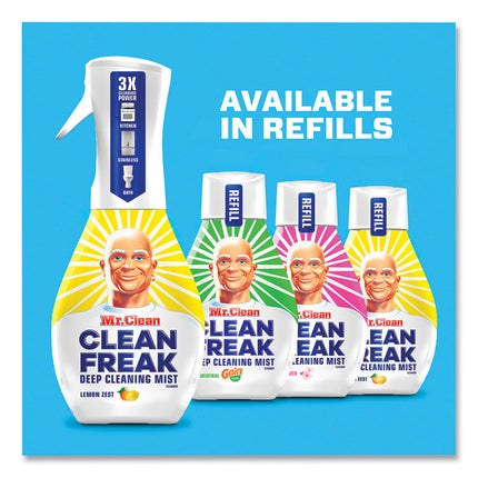 Clean Freak Deep Cleaning Mist Multi-Surface Spray Refill, Lemon Zest, 16 oz Refill Bottle
