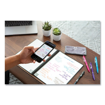 Core Smart Notebook, Dotted Rule (4 sq/in), Red Cover, (16) 11 x 8.5 Sheets