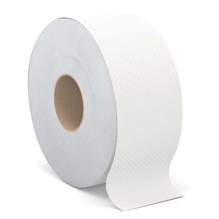 Select Jumbo Bath Tissue, Septic Safe, 2-Ply, White, 3.3" x 750 ft, 12/Carton