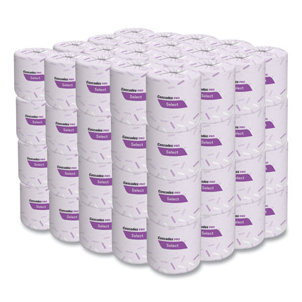Select Standard Bath Tissue, 2-Ply, White, 500 Sheets/Roll, 80 Rolls/Carton