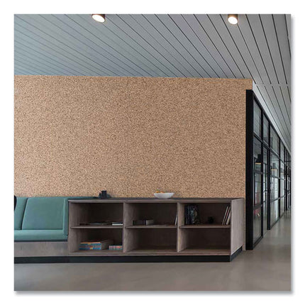Natural Cork Roll, 48.5" x 0.25" x 144", Natural Brown
