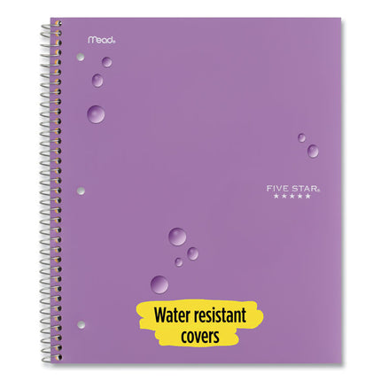 Wirebound Notebook, 1-Subject, Medium/College Rule, Assorted Cover Colors (Set 1), (100) 11 x 8.5 Sheets, 3/Pack