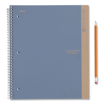 Recycled Notebook, 1-Subject, Medium/College Rule, Randomly Assorted Cover Color, (100) 11 x 8.5 Sheets