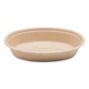 Fiber Bowls, Burrito Bowl, 18 oz, 8 x 5.3 x 1.6, Natural, Paper, 400/Carton