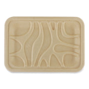 Fiber Trays, 5.7 x 8.2 x 0.6, Natural, Paper, 500/Carton
