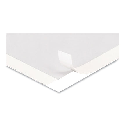 Self Adhesive Sign Holders, 11 x 17, Clear with White Border, 2/Pack