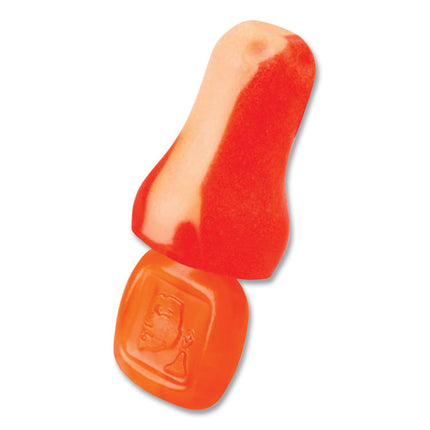 TrustFit Plus Reusable Bell Shaped Uncorded Foam Earplugs, Uncorded, One Size Fits Most, 31 dB NRR, Orange, 1,000/Carton