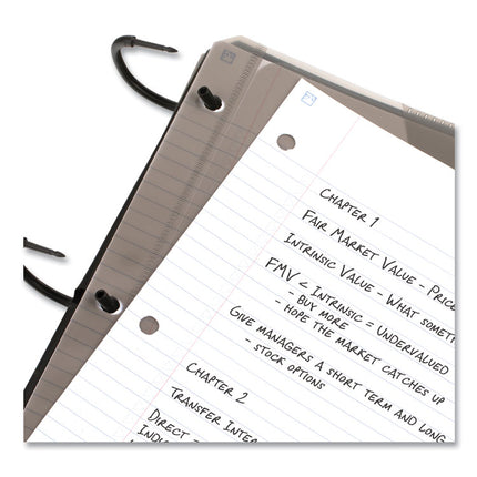 FLEX Notebinder, 5-Subject, Medium/College Rule, Randomly Assorted Cover Color, (60) 11 x 8.5 Sheets